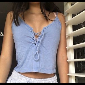 Brandy Melville Tops - Blue Brandy Melville top Brandy Melville Tops - Blue Brandy Melville top